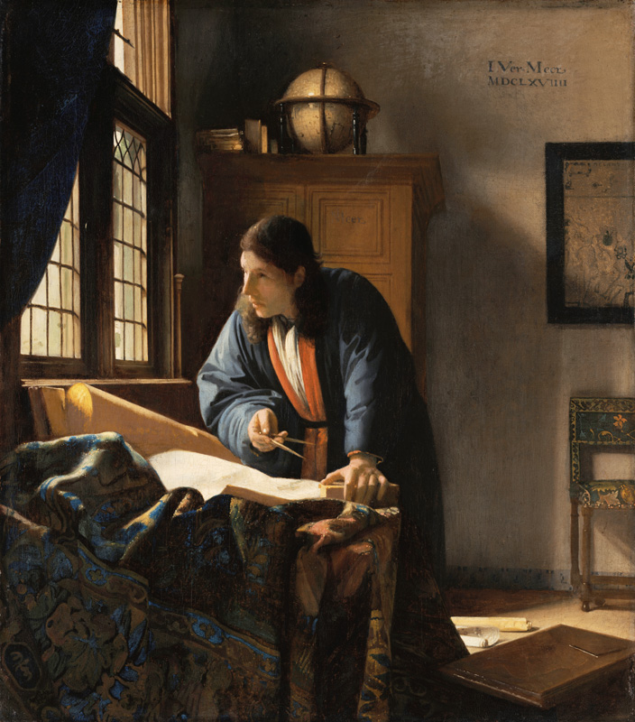Der Geograf von Johannes Vermeer