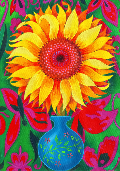 Sunflower von Jane Tattersfield