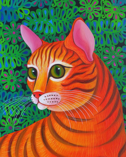 Tiger Cat von Jane Tattersfield