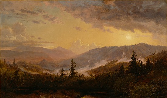 Sunset after a Storm in the Catskill Mountains von Jasper Francis Cropsey