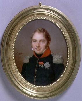 Portrait Miniature of Charles Ferdinand, Duc de Berry (1778-1820) 1814 (w/c on ivory) 1835