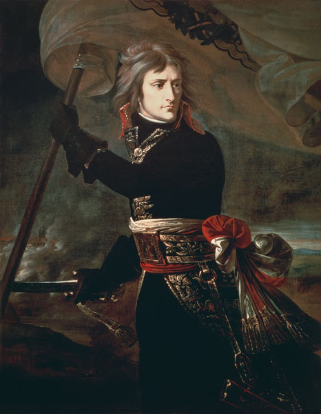 General Bonaparte auf der Brücke von Arcola von Jean-Antoine Gros