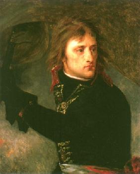 Bonaparte auf der Brücke von Arcole (Ausschnitt) 1804