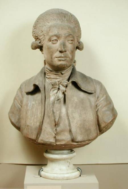 Bust of Marie Jean Antoine Nicolas de Caritat (1743-94) Marquis de Condorcet von Jean-Antoine Houdon