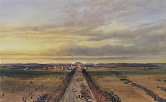 Battle of Brienne, 29th January 1814 von Jean Antoine Simeon Fort