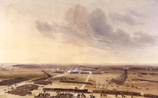 The Battle of Montmirail on the 11th February 1814 von Jean Antoine Simeon Fort