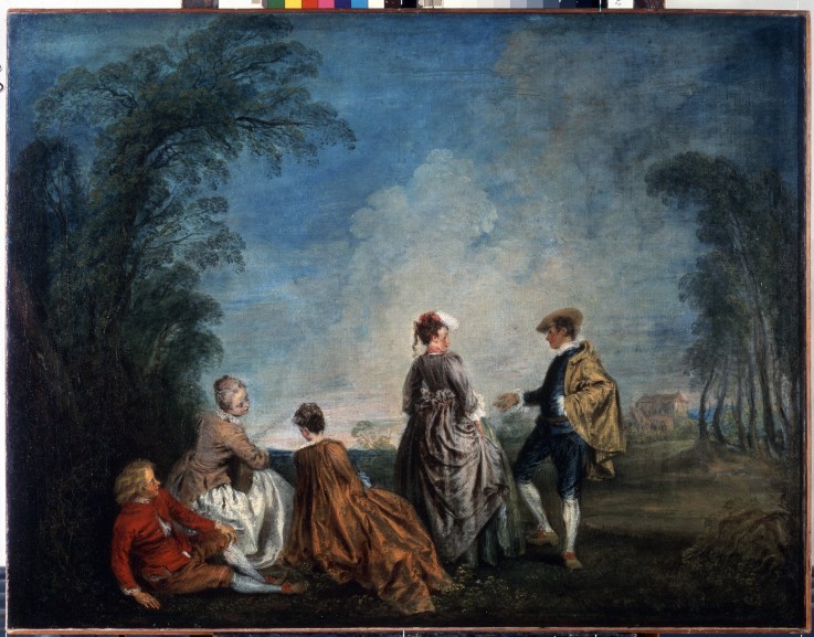 Der verwirrende Vorschlag von Jean Antoine Watteau