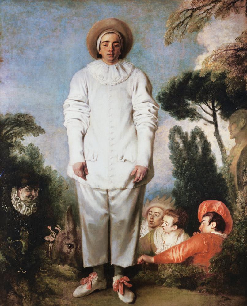 Gilles von Jean-Antoine Watteau
