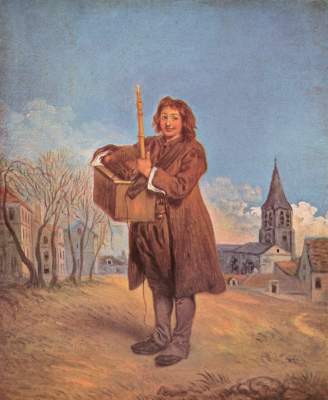 Das Murmeltier von Jean-Antoine Watteau
