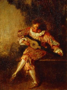 Watteau / The Serenader / 1715