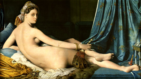 Die große Odaliske von Jean Auguste Dominique Ingres