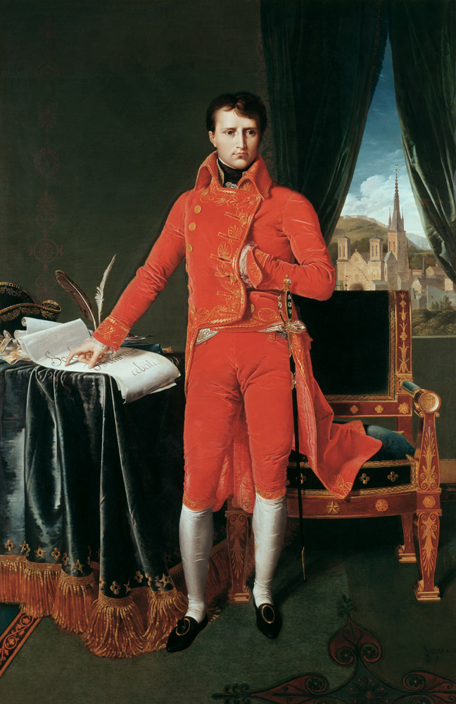 Napoleon als Erster Konsul von Jean Auguste Dominique Ingres