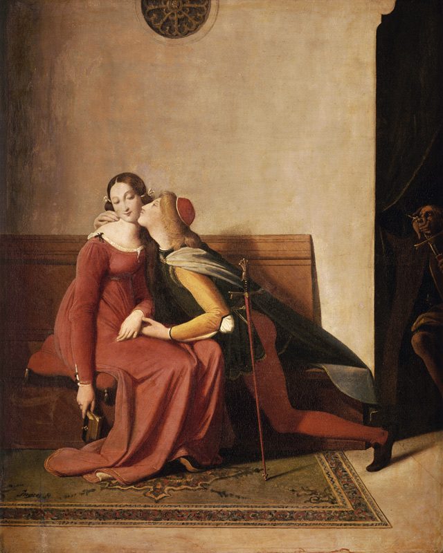 Paolo und Francesca von Jean Auguste Dominique Ingres