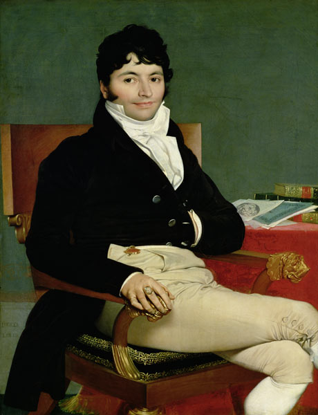 Philibert Riviere (1766-1816) von Jean Auguste Dominique Ingres
