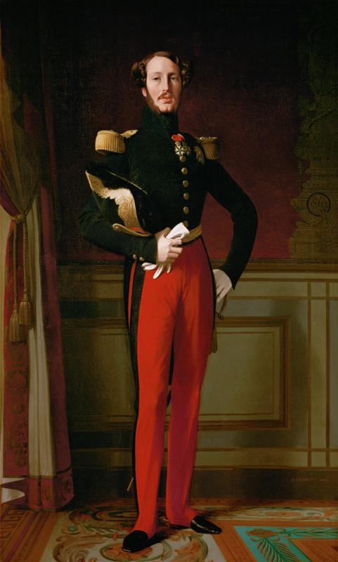 Ferdinand Philippe d’Orléans (1810-1842) von Jean Auguste Dominique Ingres