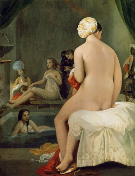 The Little Bather in the Harem von Jean Auguste Dominique Ingres