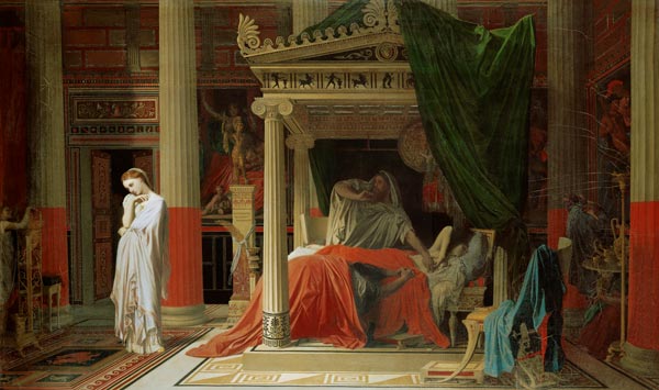 Antiochus und Stratonike von Jean Auguste Dominique Ingres