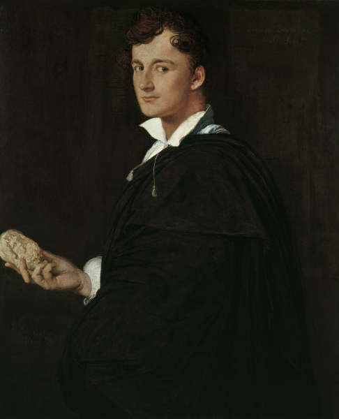 Lorenzo Bartolini von Jean Auguste Dominique Ingres