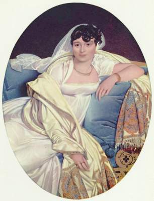 Madame Rivière von Jean Auguste Dominique Ingres
