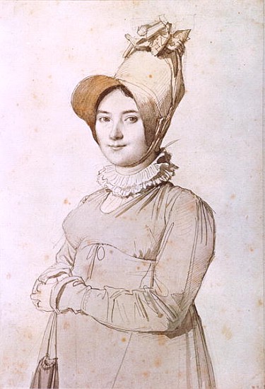 Madeleine Chapelle (1782-1849) 1813 von Jean Auguste Dominique Ingres