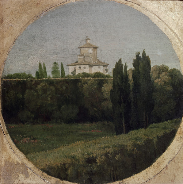 Rom,  Villa Borghese von Jean Auguste Dominique Ingres