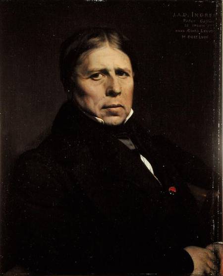 Self Portrait von Jean Auguste Dominique Ingres