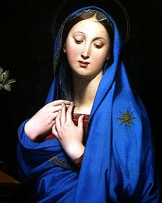 Virgin of the Adoption von Jean Auguste Dominique Ingres