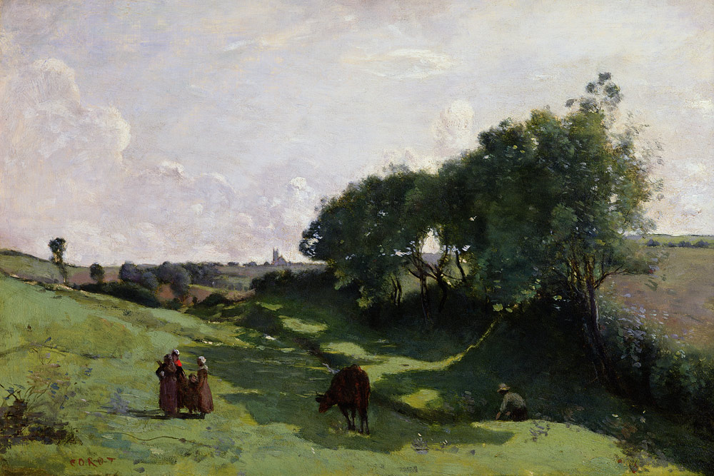 Kleines Tal von Jean-Baptiste Camille Corot