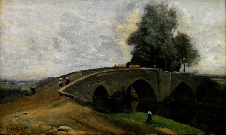 Alte Brücke von Jean-Baptiste Camille Corot