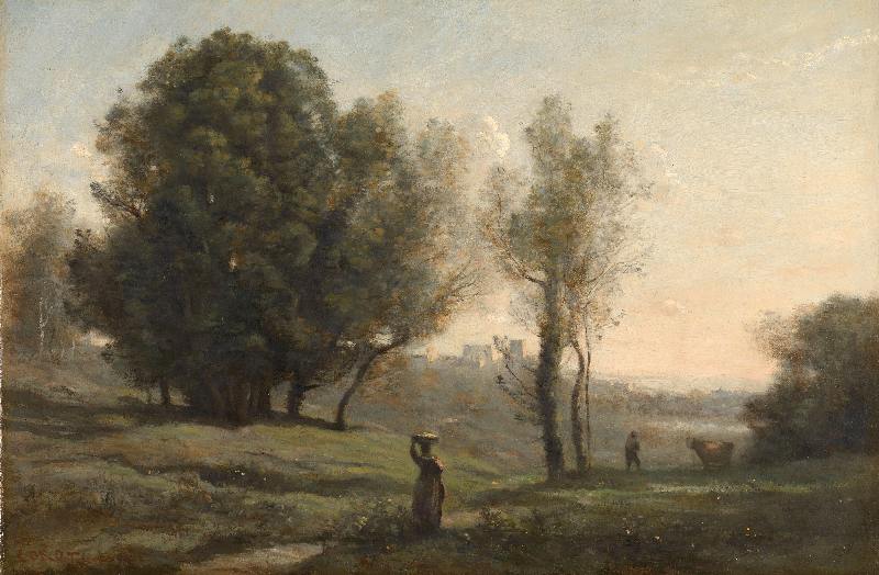 Landschaft von Jean-Baptiste Camille Corot