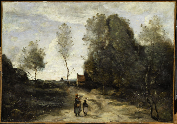 La route von Jean-Baptiste Camille Corot