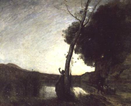 The Shepherd's Star von Jean-Baptiste Camille Corot