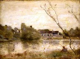 The Pond from the Villa d'Avray 1865