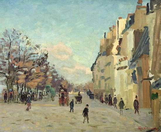 Paris, Quai de Bercy, Snow Effect, c.1873-74 von Jean Baptiste Armand Guillaumin
