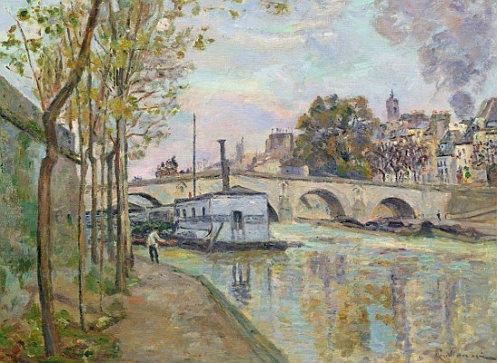 The Seine in Paris von Jean Baptiste Armand Guillaumin