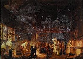 Interior of a Forge 1771