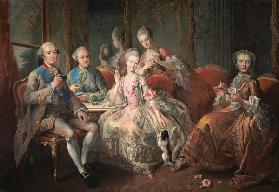 The Penthievre Family or The Cup of Chocolate 1768