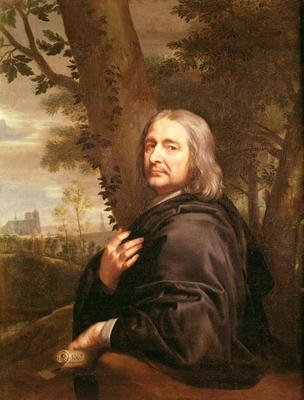 Portrait of Philippe de Champaigne, 1668 (oil on canvas) von Jean Baptiste de Champaigne