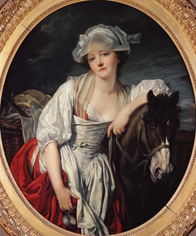 The Milkmaid von Jean Baptiste Greuze