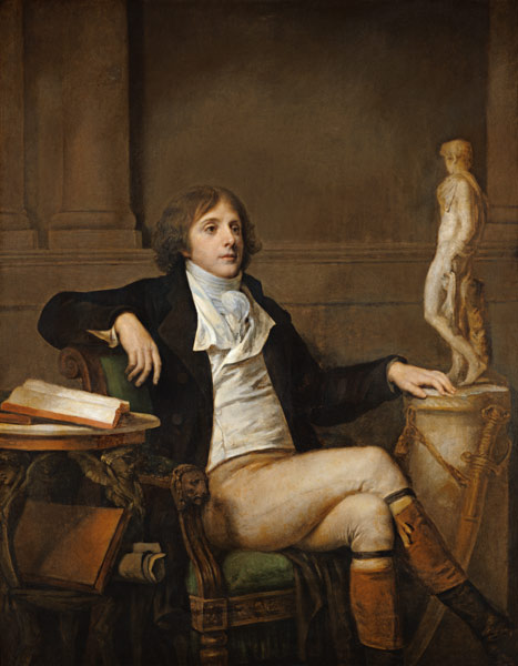 Portrait presumed to be Auguste Louis de Talleyrand (1770-1832) von Jean Baptiste Greuze