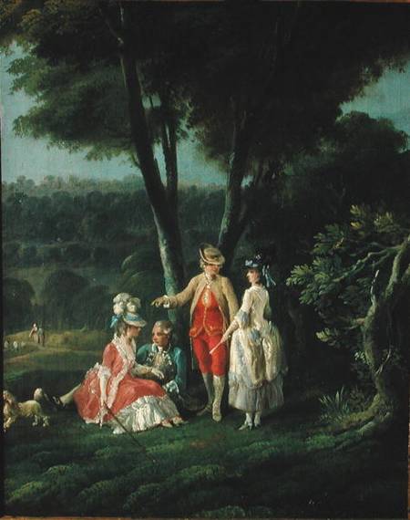 A Walk in the Park von Jean-Baptiste Hilaire