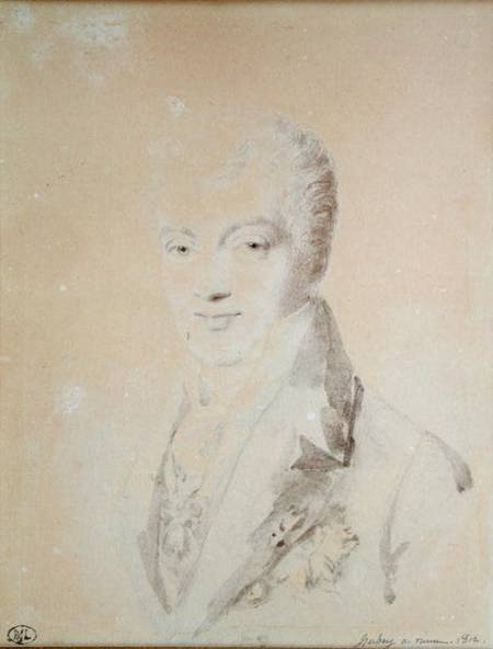 Klemens Wenzel Nepomuk Lothar (1773-1859) Prince of Metternich-Winneburg von Jean-Baptiste Isabey