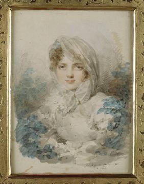 Porträt von Gräfin Katharina Pawlowna Bagration (1783-1857), geb. Skavronska 1812