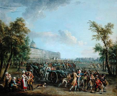The Pillage of the Invalides von Jean-Baptiste Lallemand