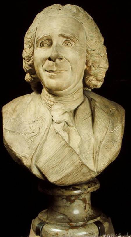 Bust of Rene Antoine Ferchault de Reaumur (1683-1757) von Jean Baptiste Lemoyne