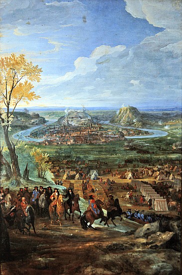 The Siege of Besancon in 1674 the army of Louis XIV von Jean-Baptiste Martin