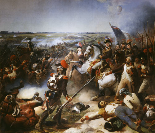 Battle of Fleurus, 26th June 1794 von Jean Baptiste Mauzaisse
