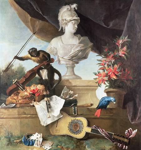 The Four Continents: Europe von Jean Baptiste Oudry