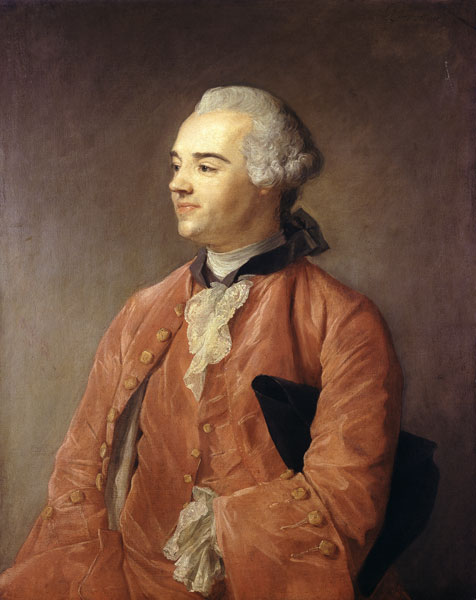 Portrait of Jacques Cazotte (1719-92) von Jean-Baptiste Perronneau