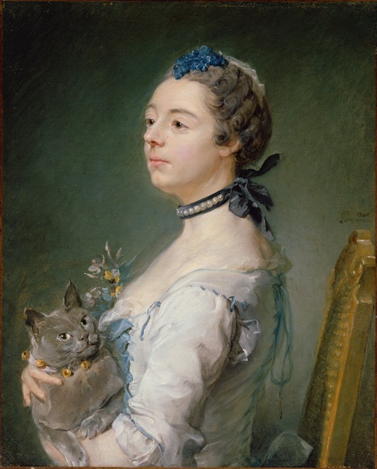 Magdaleine Pinceloup de la Grange, geb. de Parseval von Jean-Baptiste Perronneau